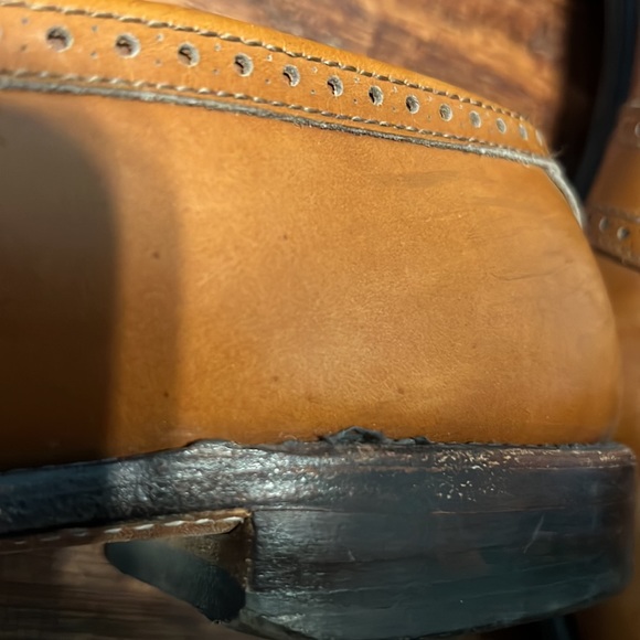 Allen Edmonds Cognac Tassel Loafers - Picture 5 of 9